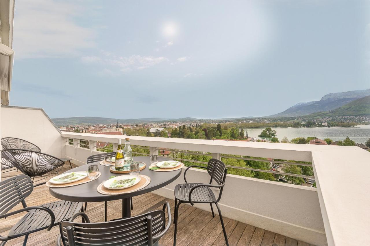 Annecy Lake, Luxury Top Floor Apartment - Lla Selections By Location Lac 안시 외부 사진